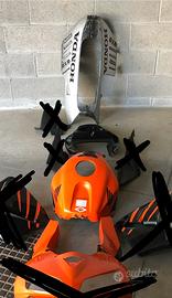 Carene cbr 600rr 2006 fire orange