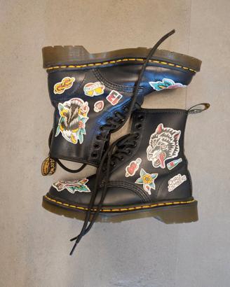 Scarpe Dr. Martens 1460 Chris Lambert Tattoo