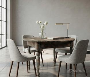 Tavolo d antiquariato dell 800 in abete