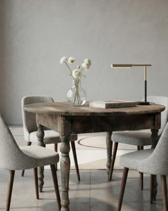 Tavolo d antiquariato dell 800 in abete