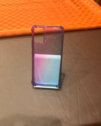 Cover telefono TCR t431d viola-blu trasparente