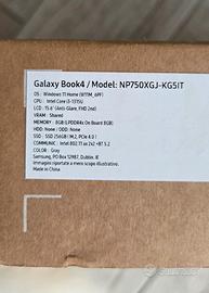 Notebook
 Samsung Galaxy Book4 i3, NUOVO SIGILLATO