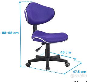 Sedia da scrivania Ergonomica