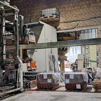 Impianto fisso di sformatura x manufatti in cement