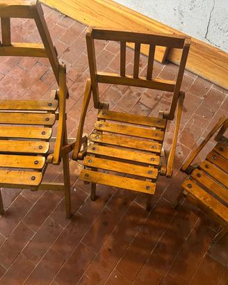 sedie in legno