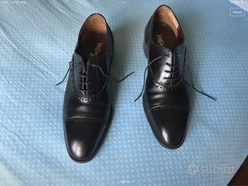YVES SAINT LAURENT SCARPE CUCITE A MANO