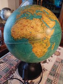 mappamondo luminoso anni 70