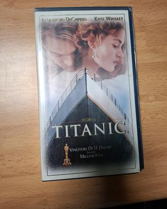 Custodia VHS film Titanic