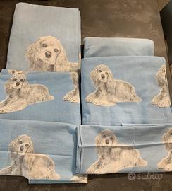 Set lenzuola flanella da 1 piazza e 1/2 : 12 pezzi