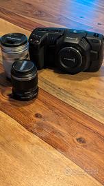 blackmagic 4k + obiettivi Olympus