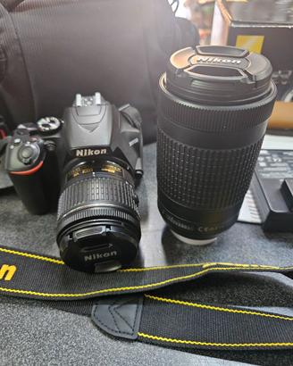 Kit Completo Nikon D3500 + 18-55mm VR + 70-300VR