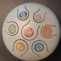 Steel tongue drum (piccolo handpan)