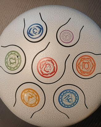 Steel tongue drum (piccolo handpan)