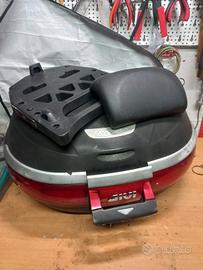 Bauletto Givi Maxia 52L, piastra Monokey e chiavi