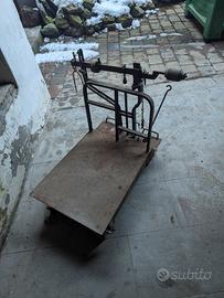 Antica bilancia a bascula