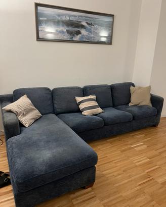 Divano letto con chaise longue