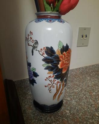 Vaso grande in porcellana stile orientale