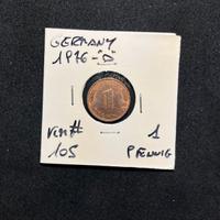 Collectible Coin 1 Pfennig 1976 KM# 105 🇩🇪