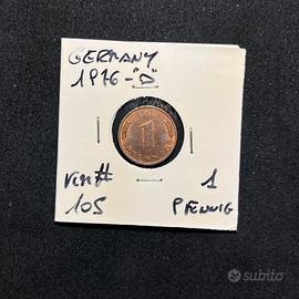 Collectible Coin 1 Pfennig 1976 KM# 105 🇩🇪