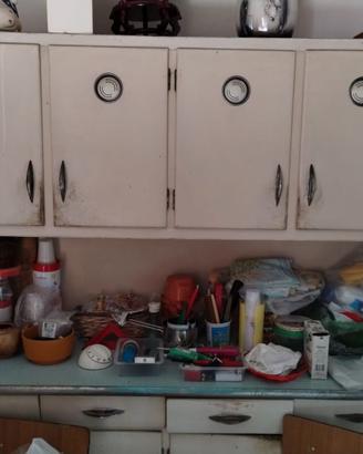 Mobile cucina anni 70 da risistemare
