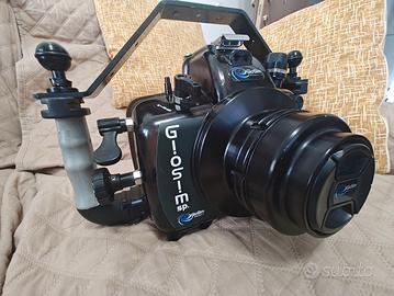 custodia subacquea Nikon d810 revisionata