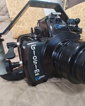 custodia subacquea Nikon d810 revisionata