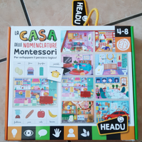 Gioco - La casa delle monenclature - Montessori