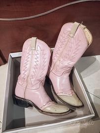 Stivali Country Donna in pelle