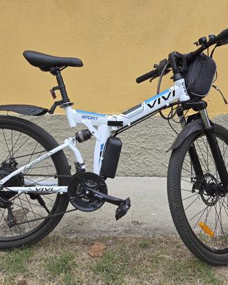 Bicicletta elettrica pieghevole VIVI 26” – 350 W