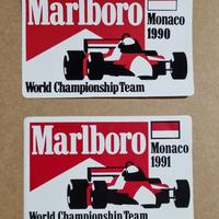 Adesivi marlboro F1 - GP Monaco 1990 - 1991