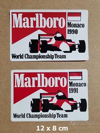 Adesivi marlboro F1 - GP Monaco 1990 - 1991
