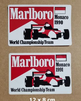 Adesivi marlboro F1 - GP Monaco 1990 - 1991