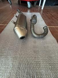Scarico Akrapovic per KTM Husqvarna GasGas