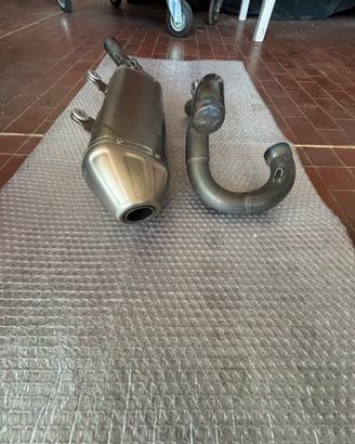 Scarico Akrapovic per KTM Husqvarna GasGas