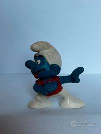 Puffo sportivo vintage originale, anni '70