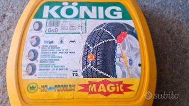 Catene da neve con aggancio facile