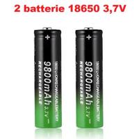 4 batterie 18650 da 3,7V Li-Ion