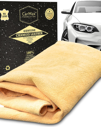 CarMax® Premium - Pelle di Daino per Auto 60-40cm