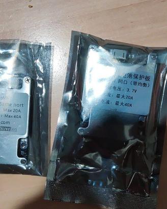 BMS 2S 40A litio 3.7v