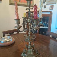 candelabro in ottone