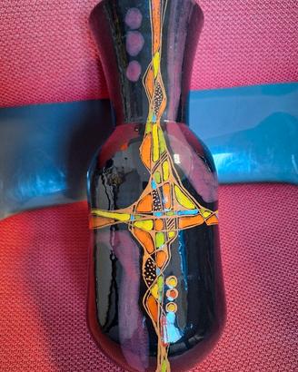 Vaso Maiolica design anni '70/80 Romolo Verzolini