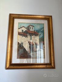 Quadri cornice dorata