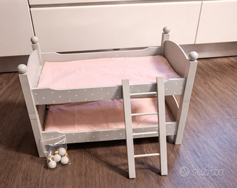 Letto a castello per bambole