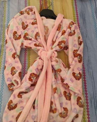 Vestaglia Paw Patrol Bimba C&A Pile Rosa Cappuccio
