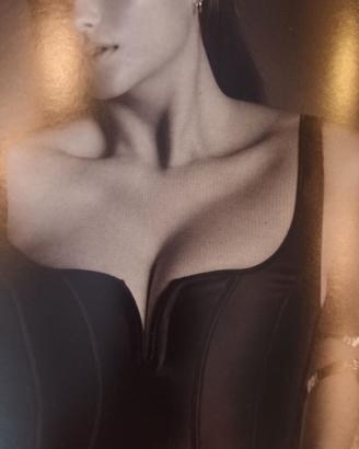 Corpetto bustier intimo Aubade nero