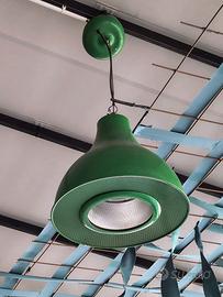 Lampade industriali verdi RGB smart – 4 pezzi