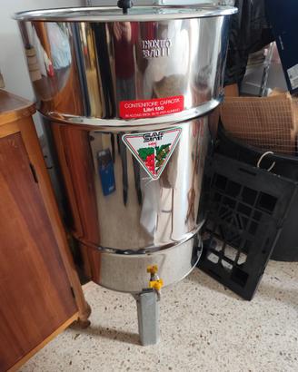 Serbatoio bidone contenitore fusto olio 150 litri