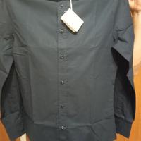 Camisa nera Brunello cucinelli