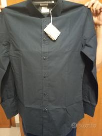Camisa nera Brunello cucinelli