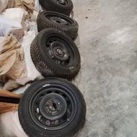 cerchi gomme BMW F21 serie 1 205 55 r16 invernali